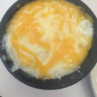 Grits with cheese