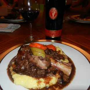 Lamb Shank with Silkwood Wine !!!