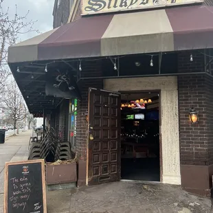 Outside entrance on Liberty Ave