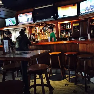 Part of the bar