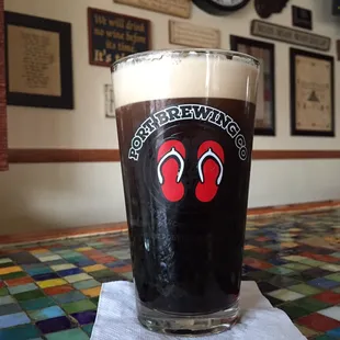 They serve the nectar of he Gods.... Guiness.