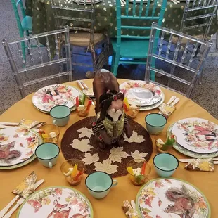 Woodland baby shower.