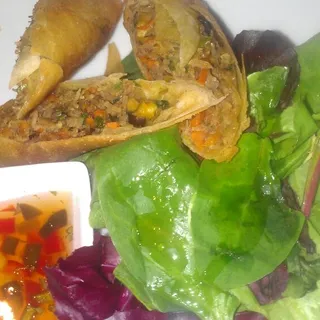 Crispy Duck Spring Rolls