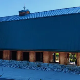 Large barn like pavilion