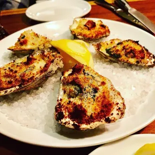 Oysters Rockefeller
