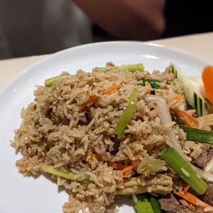 Thai Fried Rice with Beef