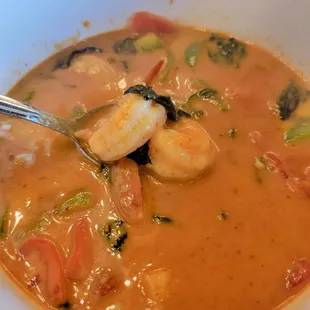 Shrimp Panang Curry