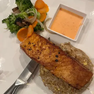 Hibachi Salmon