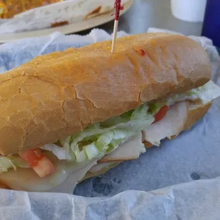 Turkey hoagie- I asked for no mayo