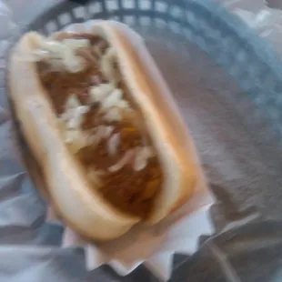 Chili Dog - not very good