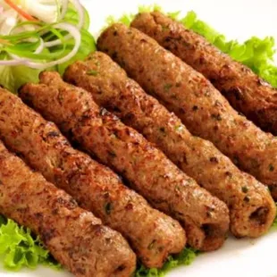 Lamb seekh kebab
