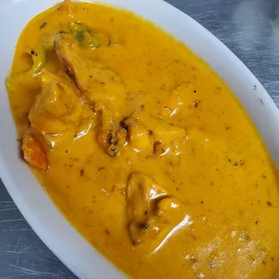 Our new MANGO TANGO CHICKEN.
its creamy its tangy with a touch of little spice to it.
