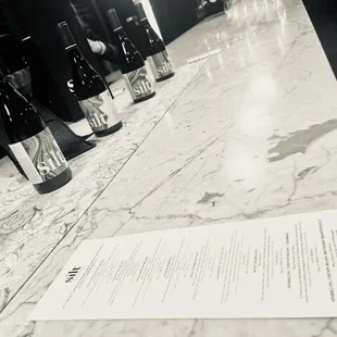 Happy Hour wine selection