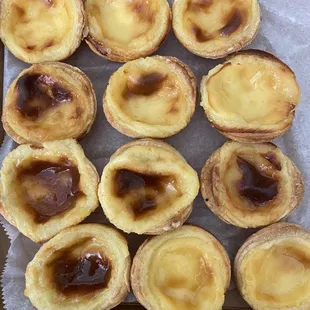Dozen egg tarts $20