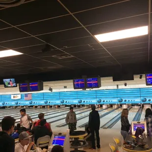 Bowling at Silva lanes