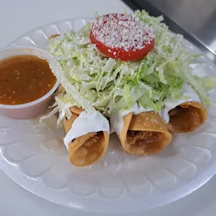 Flautas de Pollo