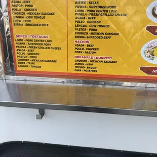 Food Menu