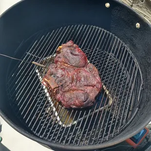 Chuck roast ready to wrap up and finish off.