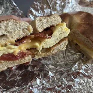 BEC bagel.