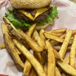 Bacon cheeseburger