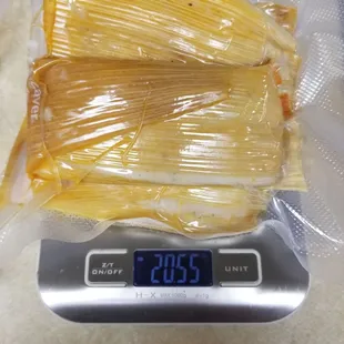 Huge tamales!
