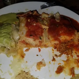 The middle of the tamales, fat and juicy!