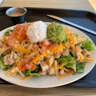 Chicken taco salad