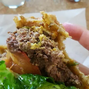 Regular burger. Nice sear but overcooked.