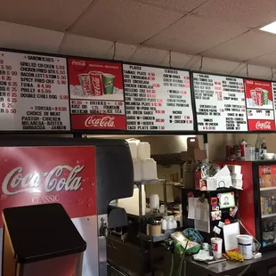 Menu on 7/10/17