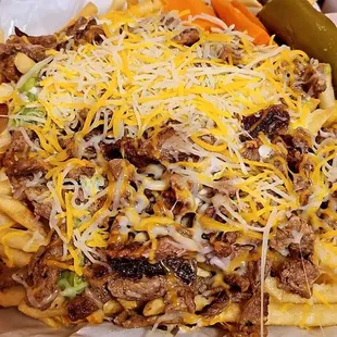 Carne asada fries