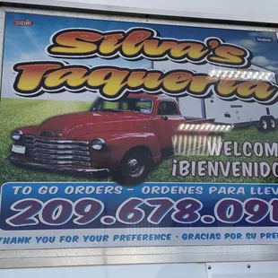 Call for mobile orders!