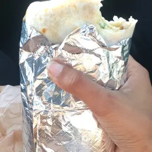 Chicken supreme burrito, the best in town no doubt. It was yummmmmy