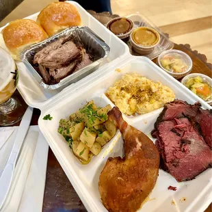 Our spread at Lost Generation brewery