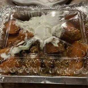 Harissa smoked carrots.