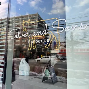 Easy to spot from Westbard. Plenty of parking right next door.