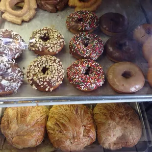 dough desserts, food, donuts