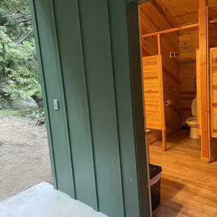 The shared restrooms were very clean! I felt very comfy when natured called.