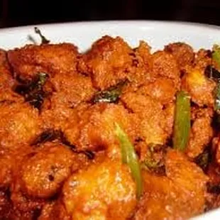 a plate of food