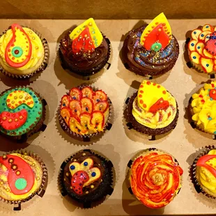 Diwali Cupcakes
