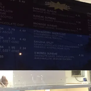 Menu summer 2017