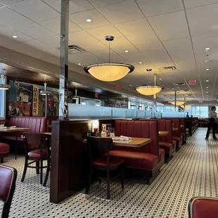 the interior of a restaurant