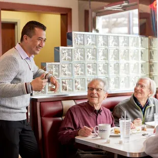 interior, sushi and sashimi