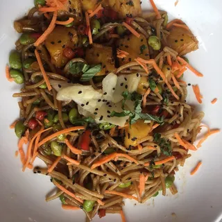 Pineapple Basil Vegetarian Stir Fry