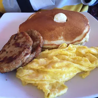 Buttermilk Pancakes & Eggs
