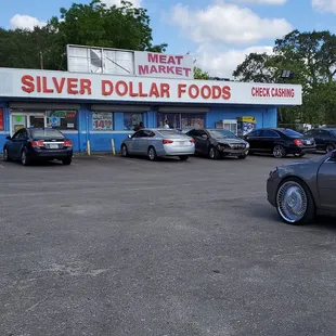 cars parked in a parking lot