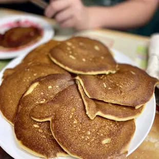 Silver dollar pancakes
