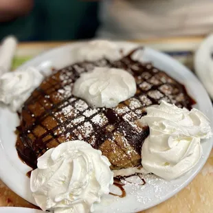 Chocolate pancakes