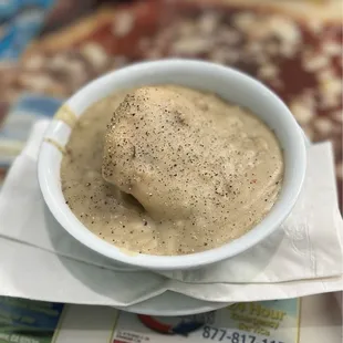 Side of biscuits and gravy