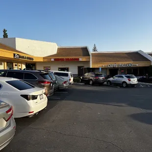 sushi and sashimi, outside