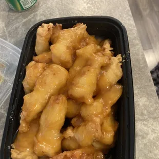 Orange chicken
